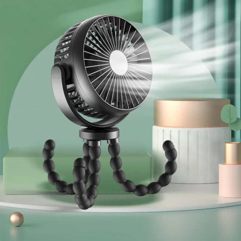Mini handheld small fan, with three speed regulation and strong endurance, suitable for indoor and outdoor use