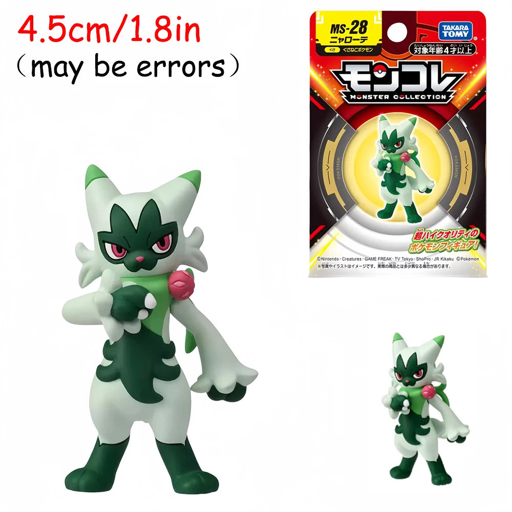 Ceruledge Charcadet Salamence Original Pokemon Figures Model Toy Meowscarada Dragapult Anime PVC Statue Collectible Doll Gifts