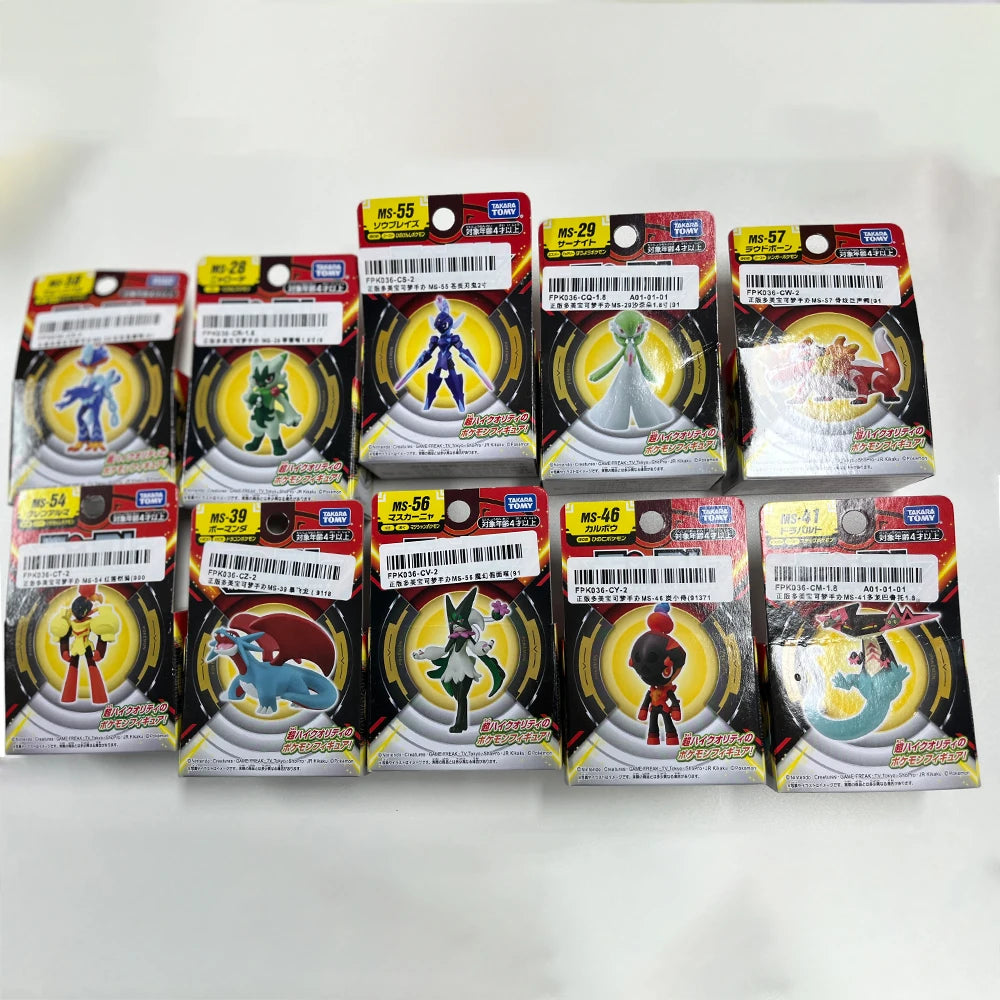 Ceruledge Charcadet Salamence Original Pokemon Figures Model Toy Meowscarada Dragapult Anime PVC Statue Collectible Doll Gifts