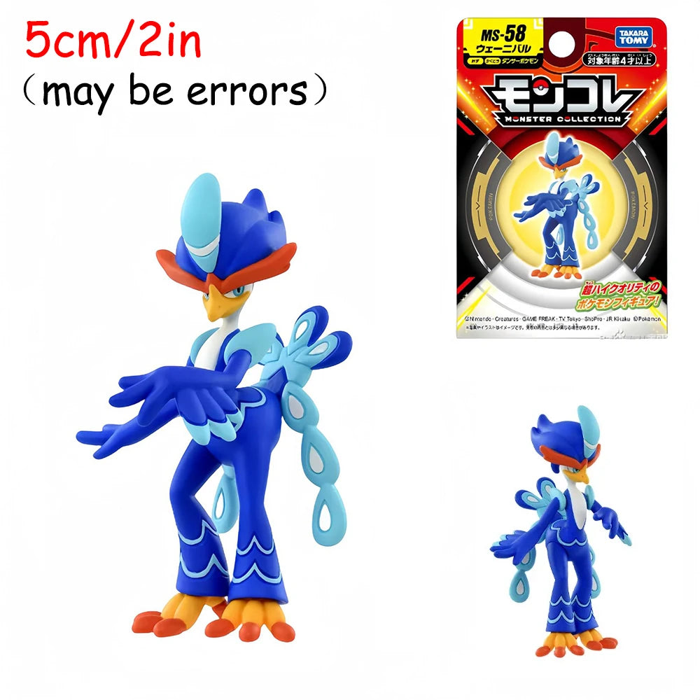 Ceruledge Charcadet Salamence Original Pokemon Figures Model Toy Meowscarada Dragapult Anime PVC Statue Collectible Doll Gifts