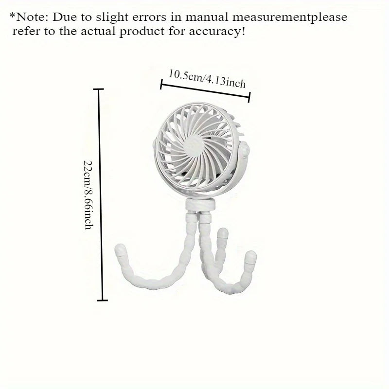Mini handheld small fan, with three speed regulation and strong endurance, suitable for indoor and outdoor use